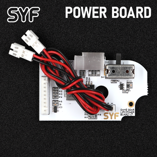 SYF SEGA Game Gear LiPo Power Board v1.7