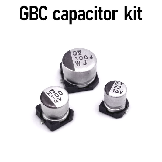Capacitor kit for Gameboy Color