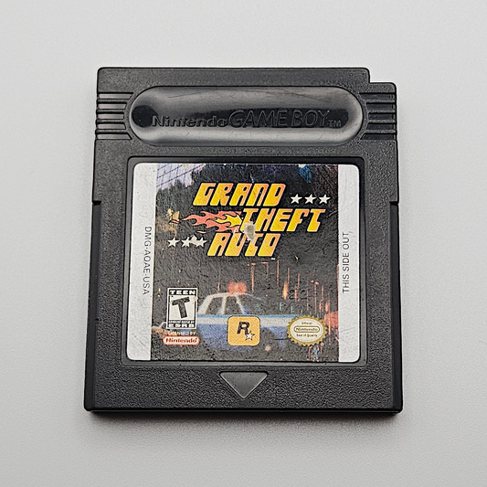 OUTLET - "Grand Theft Auto" Gameboy Color game cartridge