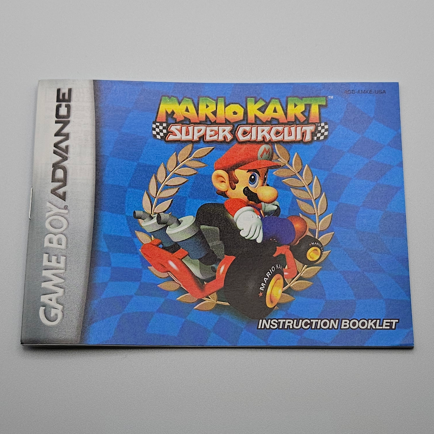 OUTLET - "Mario Kart Super Circuit" Gameboy Advance game cartridge and manual