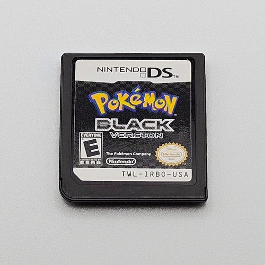 OUTLET - "Pokémon Black Version" Nintendo DS game cartridge