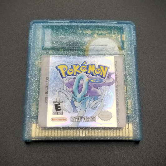 OUTLET - "Pokemon Crystal Version" Gameboy Color game cartridge