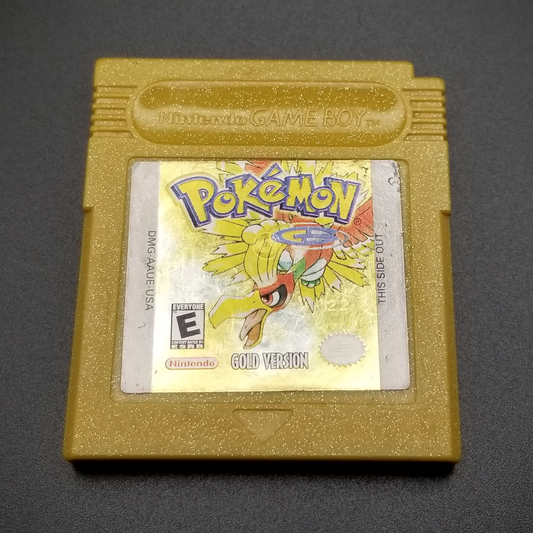 OUTLET - "Pokemon Gold Version" Gameboy Color game cartridge