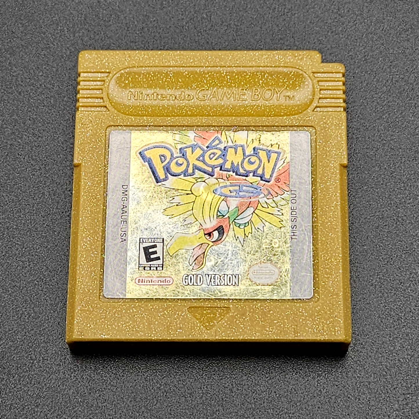 OUTLET - "Pokémon Gold Version" Gameboy Color game cartridge