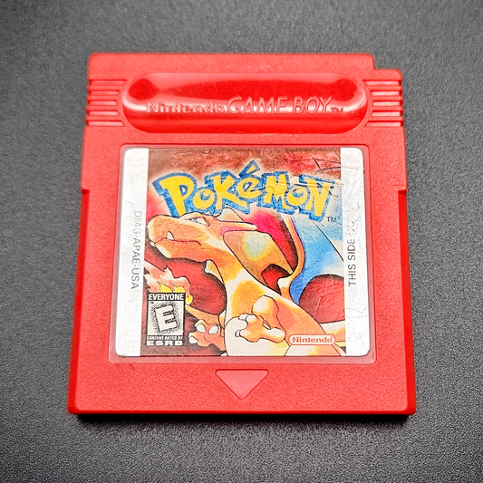 OUTLET - "Pokemon Red Version" Gameboy game cartridge