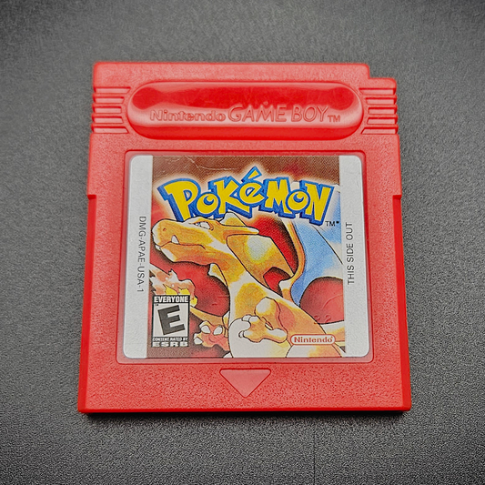 OUTLET - "Pokemon Red Version" Gameboy game cartridge