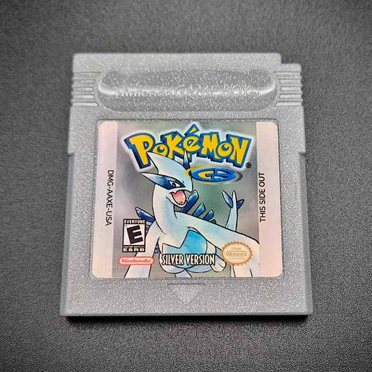 OUTLET - "Pokemon Silver Version" Gameboy Color game cartridge