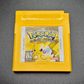 OUTLET - "Pokemon Yellow Version" Gameboy game cartridge and manual