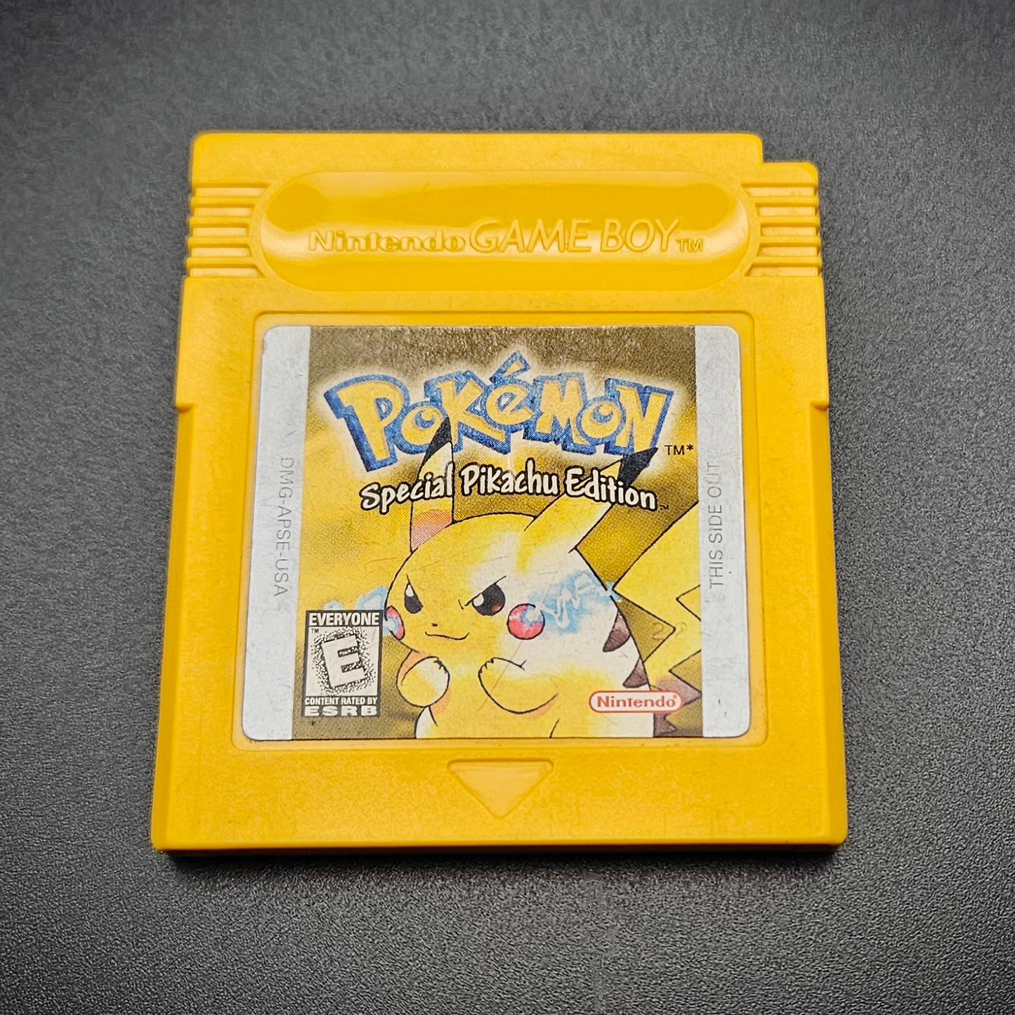 OUTLET - "Pokemon Yellow Version" Gameboy game cartridge