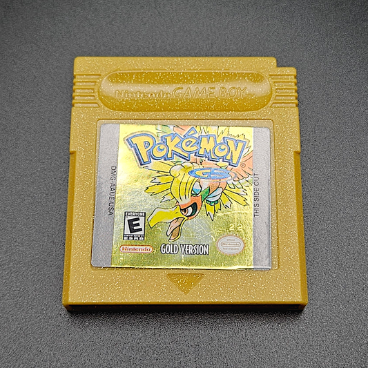 OUTLET - "Pokemon Gold Version" Gameboy Color game cartridge