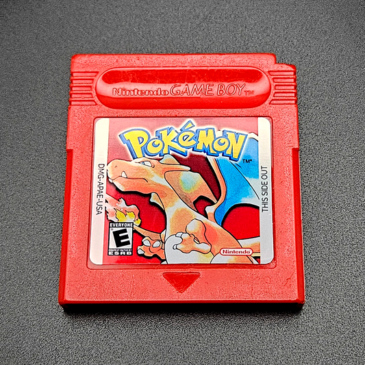 OUTLET - "Pokemon Red Version" Gameboy game cartridge