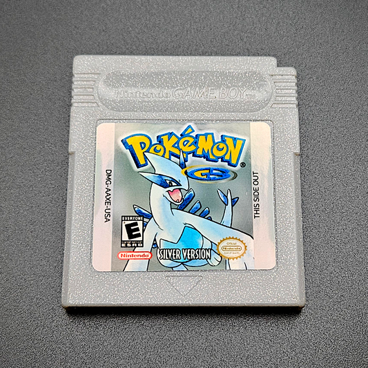 OUTLET - "Pokemon Silver Version" Gameboy Color game cartridge