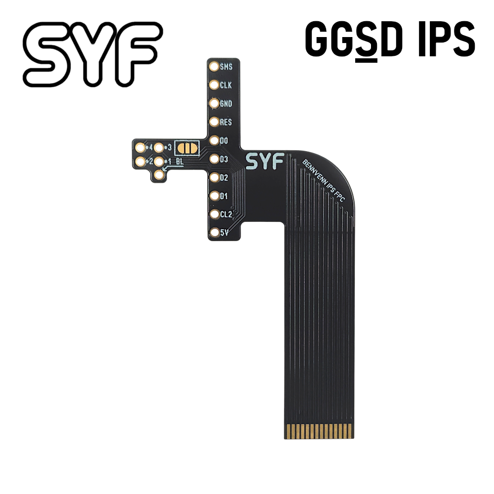 SYF BennVenn GGSD IPS kit ribbon adapter for mainboard kits