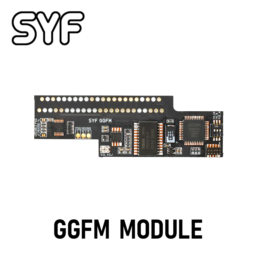 SYF GGFM sound module (Yamaha YM2413) for SEGA Game Gear