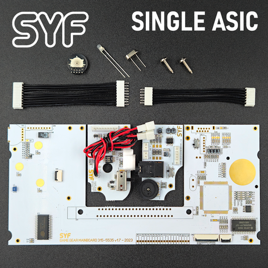 SYF SEGA Game Gear mainboard kit 315-5535 v1.7 (single ASIC, VA1)