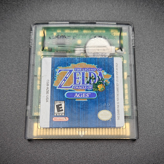 OUTLET - "The Legend of Zelda: Oracle of Ages" Gameboy Color game cartridge