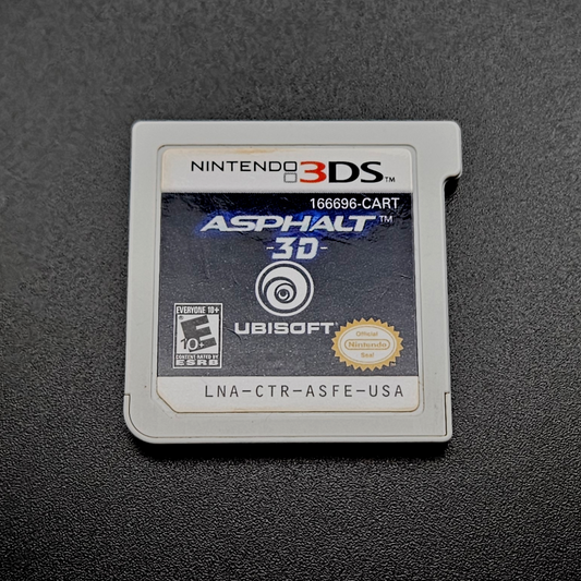 OUTLET - "Asphalt 3D" Nintendo 3DS game cartridge