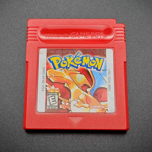 OUTLET - "Pokemon Red Version" Gameboy game cartridge