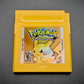 OUTLET - "Pokemon Yellow Version" Gameboy game cartridge