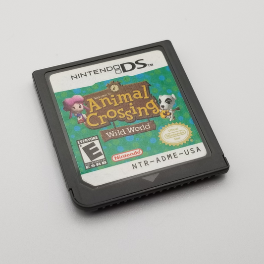 OUTLET - "Animal Crossing: Wild World" Nintendo DS game cartridge