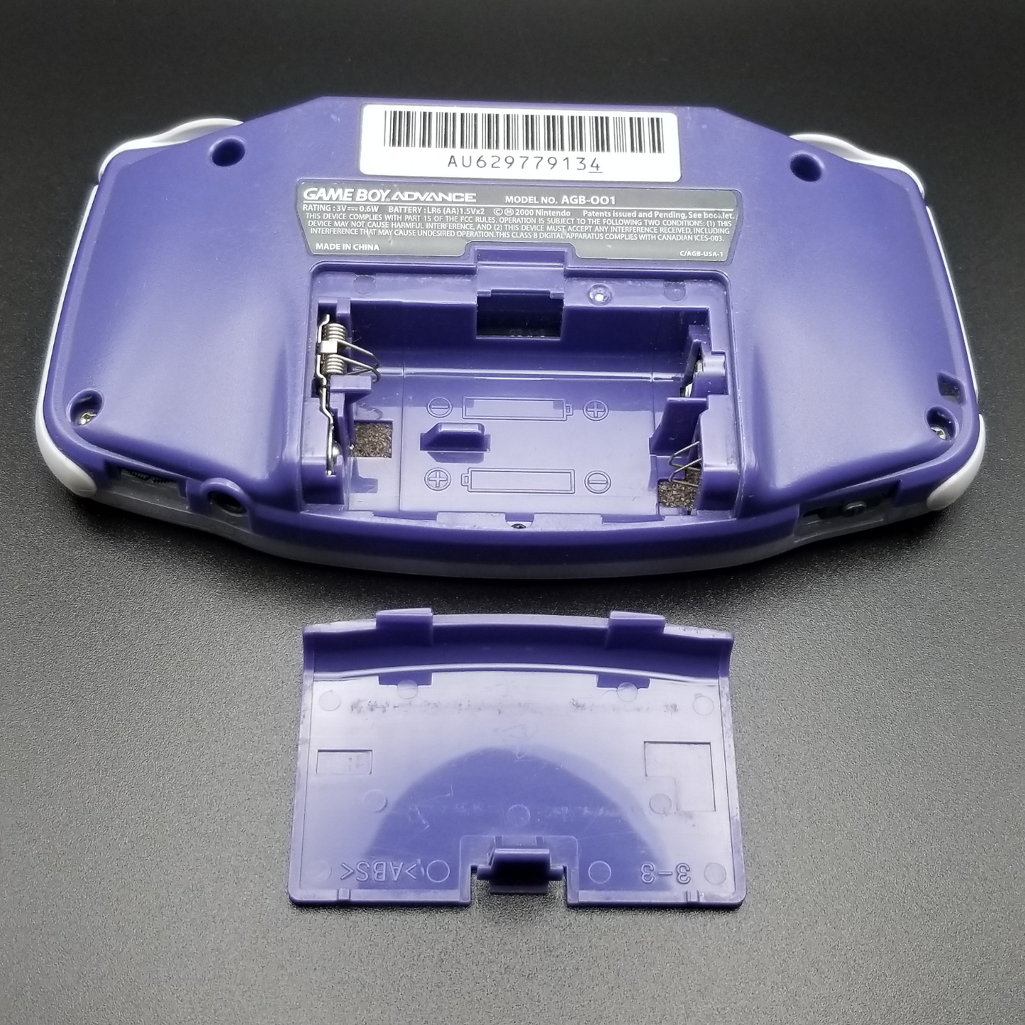 OUTLET - Glacier/Indigo bi-color Nintendo Gameboy Advance