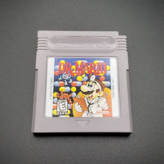 OUTLET - "Dr. Mario" Gameboy game cartridge