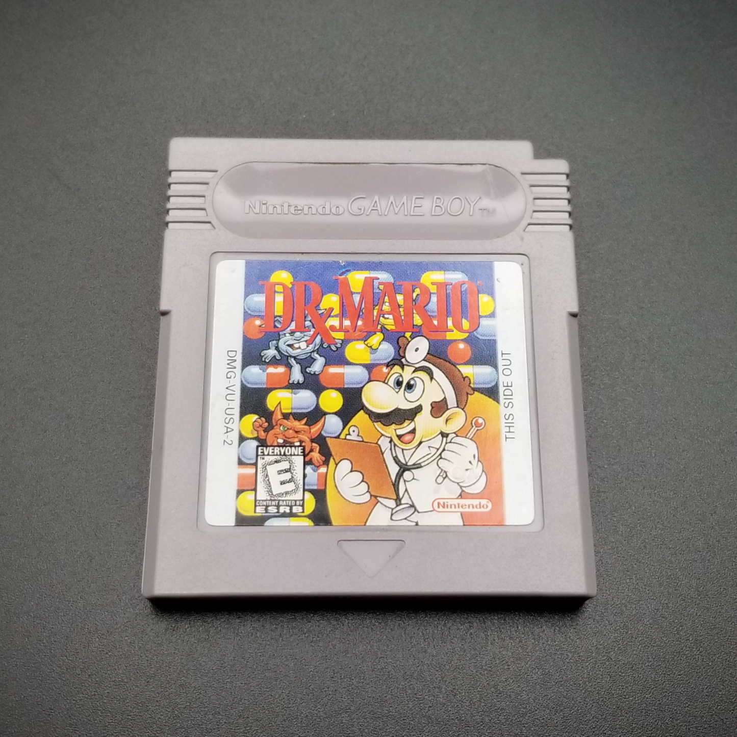 OUTLET - "Dr. Mario" Gameboy game cartridge