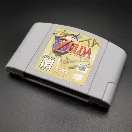 OUTLET - "The Legend of Zelda: Ocarina of Time" Nintendo 64 game cartridge