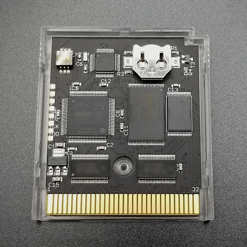 BennVenn MBC3000 Dual (V4) RTC reflashable Gameboy cartridge
