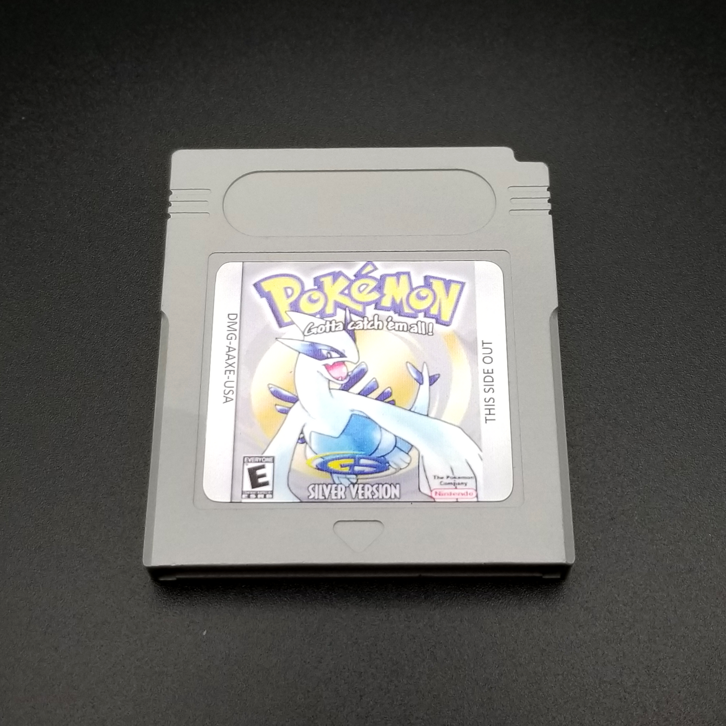 OUTLET - "Pokemon Silver Version" METAL Gameboy Color game cartridge