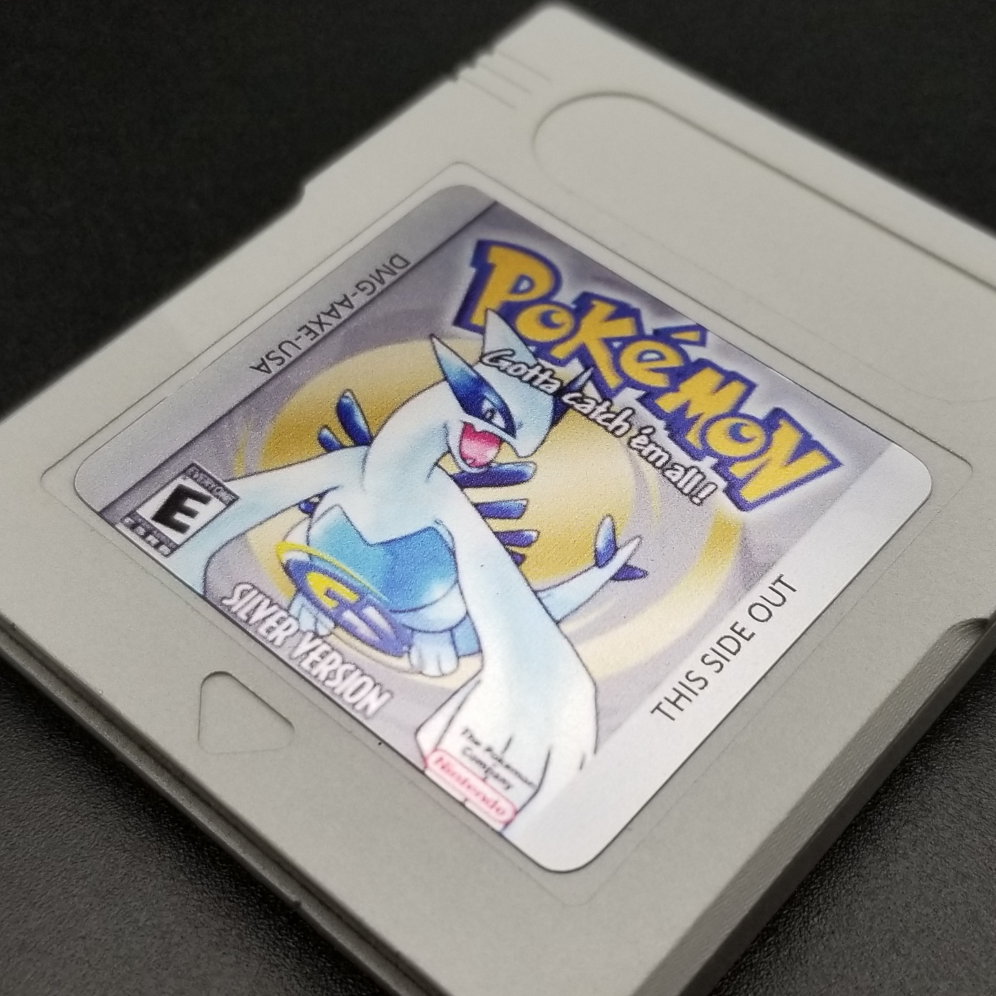 OUTLET - "Pokemon Silver Version" METAL Gameboy Color game cartridge