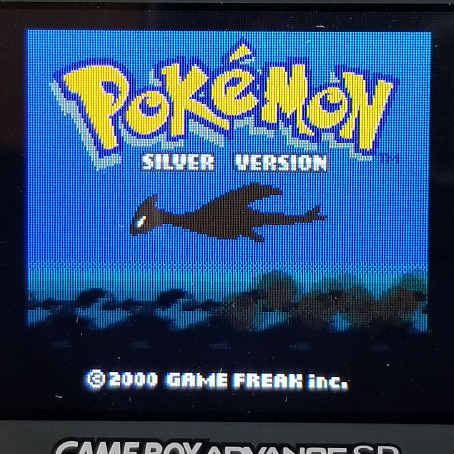 OUTLET - "Pokemon Silver Version" METAL Gameboy Color game cartridge